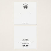 Hinzufügen Ihrer Logo-Werbeplakatkarte (Vorne & Hinten)