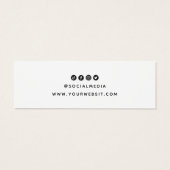 Hinzufügen Ihrer Logo-Werbeplakatkarte (Rückseite)