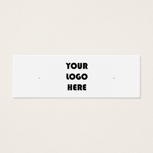 Hinzufügen Ihrer Logo-Werbeplakatkarte (Vorderseite)