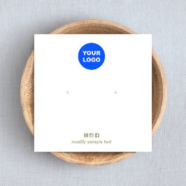 Hinzufügen Ihrer Logo-Werbeplakatkarte