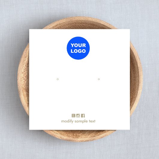 Hinzufügen Ihrer Logo-Werbeplakatkarte