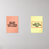 Hinzufügen Ihrer persönlichen Touch - Anpassbare G Bilderwand Sets (Vorderseite)