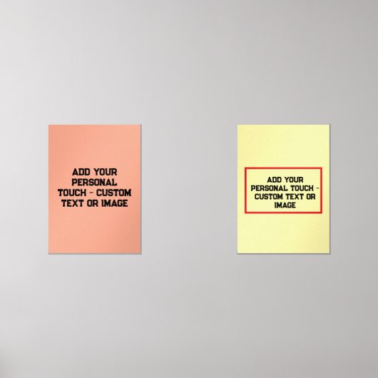 Hinzufügen Ihrer persönlichen Touch - Anpassbare G Bilderwand Sets (Vorderseite)