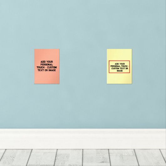 Hinzufügen Ihrer persönlichen Touch - Anpassbare G Bilderwand Sets (Holzboden)