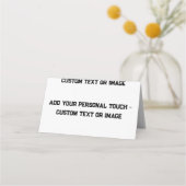 Hinzufügen Ihrer persönlichen Touch - Anpassbare G Platzkarte (Vorderseite)