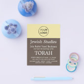 Hinzufügen Ihres eigenen Logos, Judentum, Jüdische Flyer (Einzeln)