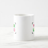 Hinzufügen Ihres Firmenlogos Kaffeetasse (Mittel)