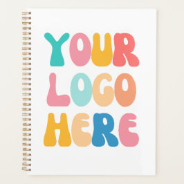 Hinzufügen Ihres Firmenlogos Moderne Minimal einfa Planer