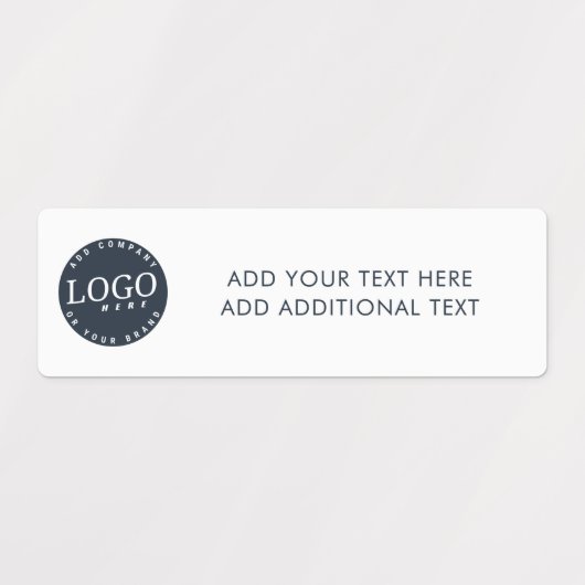 Hinzufügen Ihres Firmenlogos und benutzerdefiniert Etiketten (Design 2)