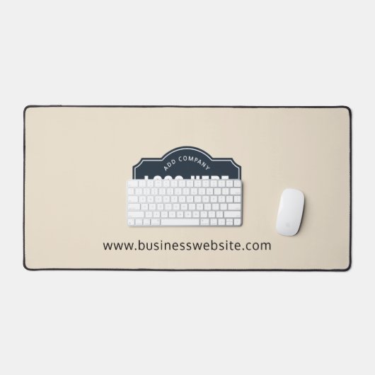 Hinzufügen Ihres Firmenlogos und der Mitarbeiter d Schreibtischunterlage (Tastatur & Maus)