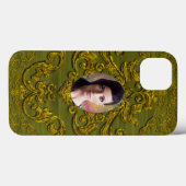 Hinzufügen Ihres Fotos Damask Chic Case-Mate iPhone Hülle (Rückseite (Horizontal))