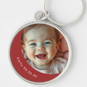 Hinzufügen Ihres Fotos Personalisierter Schlüssela Schlüsselanhänger (Vorne)