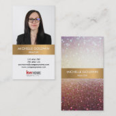 Hinzufügen Ihres Fotos und Logos Real Anwesen Beru Visitenkarte (Vorne/Hinten)