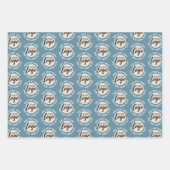 Hinzufügen Ihres Logo-Geschäfts mit dem Logo-Logo Geschenkpapier Set (Vorderseite 3)