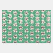 Hinzufügen Ihres Logo-Geschäfts mit dem Logo-Logo Geschenkpapier Set (Vorderseite 2)