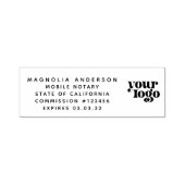 Hinzufügen Ihres Logo-Geschäfts Permastempel (Design)