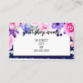 Hinzufügen IHRES LOGO-Geschenkgutschein-Marketings Visitenkarte (Rückseite)