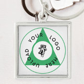 Hinzufügen Ihres Logo-Schlüsselanhängers Schlüsselanhänger