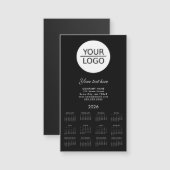 Hinzufügen Ihres Logos 2026 Calendar Company Werbe Magnetkarte (Vorne/Hinten)