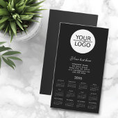 Hinzufügen Ihres Logos 2026 Calendar Company Werbe Magnetkarte