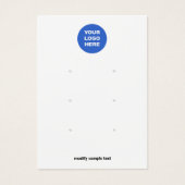 Hinzufügen Ihres Logos 3 Mehrfach-Erd-Anzeigetafel (Vorderseite)