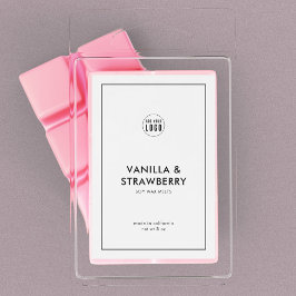 Hinzufügen Ihres Logos Minimalistisches, modernes  Weinetikett