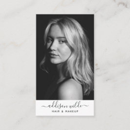 Hinzufügen Ihres Logos Modernes, minimales vertika Visitenkarte