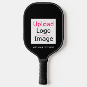 Hinzufügen Ihres Logos und benutzerdefinierten Tex Pickleball Schläger (Rückseite)