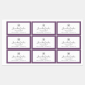 Hinzufügen Ihres Logos und Editierbaren Farbproduk Etiketten (Blatt)