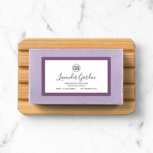 Hinzufügen Ihres Logos und Editierbaren Farbproduk Etiketten