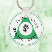 Hinzufügen Ihres Logos und QR-Code-Schlüsselanhäng Schlüsselanhänger