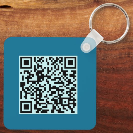 Hinzufügen Ihres QR-Code Werbegeschenke Schlüsselanhänger (Rückseite)