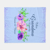 Hinzufügen oder Bearbeiten von Namen Dieses Oma wi Fleecedecke (Vorderseite (Horizontal))