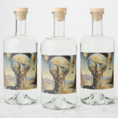 HINZUFÜGEN SIE IHR EIGENES TEXT Liquor Flasche Eti Alkoholflaschenetikett (Flaschen)