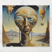 HINZUFÜGEN SIE IHR EIGENES TEXT Liquor Flasche Eti Alkoholflaschenetikett (Einzelnes Label)