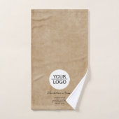 Hinzufügen Sie Ihr Logo benutzerdefinierten Text U Handtuch (Handtuch)