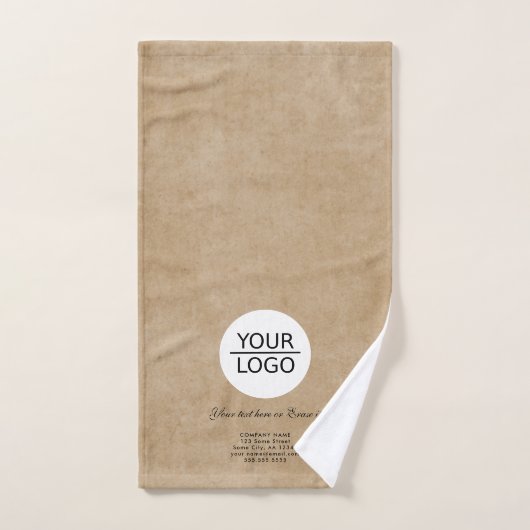 Hinzufügen Sie Ihr Logo benutzerdefinierten Text U Handtuch (Handtuch)