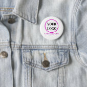 HINZUFÜGEN SIE IHR LOGO HIER Wedding Groom Bride-T Button (Beispiel)