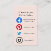 HINZUFÜGEN SIE IHR LOGO Tasse CARE CARDS-Vinyl-Ges Visitenkarte (Rückseite)