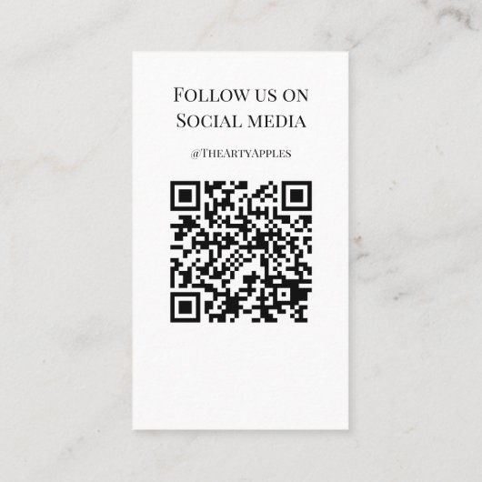 HINZUFÜGEN SIE IHR LOGO TUMBLER CARE CARDS-Vinyl-G Visitenkarte (Rückseite)