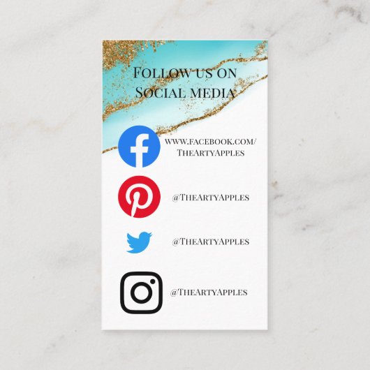 HINZUFÜGEN SIE IHR LOGO TUMBLER CARE CARDS-Vinyl-G Visitenkarte (Rückseite)