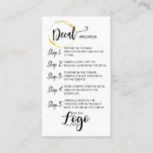 HINZUFÜGEN SIE IHRE LOGO-Desktop-Anwendung CARE C Visitenkarte