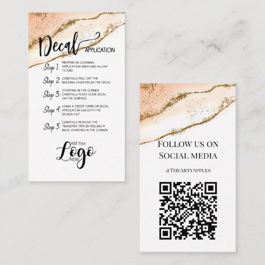 HINZUFÜGEN SIE IHRE LOGO-Desktop-Anwendung CARE CA Visitenkarte (Vorne/Hinten)