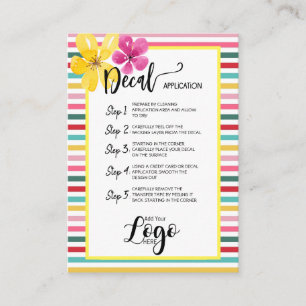 HINZUFÜGEN SIE IHRE LOGO-DRUCK-CARE-CARDS-Vinyl Visitenkarte