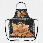 HINZUFÜGEN SIE IHRE NAME-MASTER-BAKER-All-Over-Pri Schürze (Vorderseite)