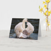 HINZUFÜGEN SIE IHREN EIGENEN TEXT-Mama- & Kids-Swa Karte (Gelbe Blume)