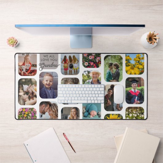 Hinzufügen von 17 Fotos Modernes, elegantes Gesche Schreibtischunterlage (Büro 1)