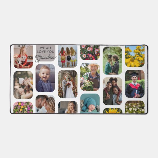 Hinzufügen von 17 Fotos Modernes, elegantes Gesche Schreibtischunterlage (Vorderseite)