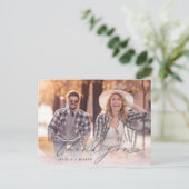 Hinzufügen von 2 benutzerdefinierten Foto Personal Postkarte (Stehend Vorderseite)