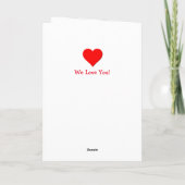 Hinzufügen von 2 Fotos in grünen Rahmen für Großmu Karte (Rückseite)